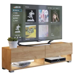 Zestawy Mebli Do Salonu|Meblościanki></noscript>BROMARKT Meblościanka do pokoju biała PREMIUM