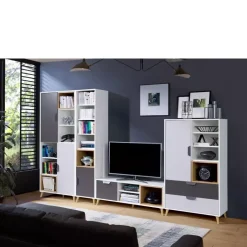 Meble Młodzieżowe|Zestawy Mebli Młodzieżowych>JUREK Meblościanka do pokoju młodzieżowego JORK