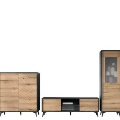 Zestawy Mebli Do Salonu>PIASKI Meblościanka do salonu ALMAS