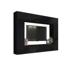 Zestawy Mebli Do Salonu|Meblościanki>BROMARKT Meblościanka do salonu połysk PREMIUM czarny