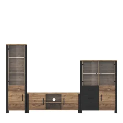 Meblościanki>Helvetia Meblościanka do salonu LOFT ONLY