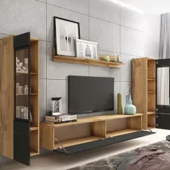 Meblościanki>BRATEX Meblościanka do salonu VELLORE XL