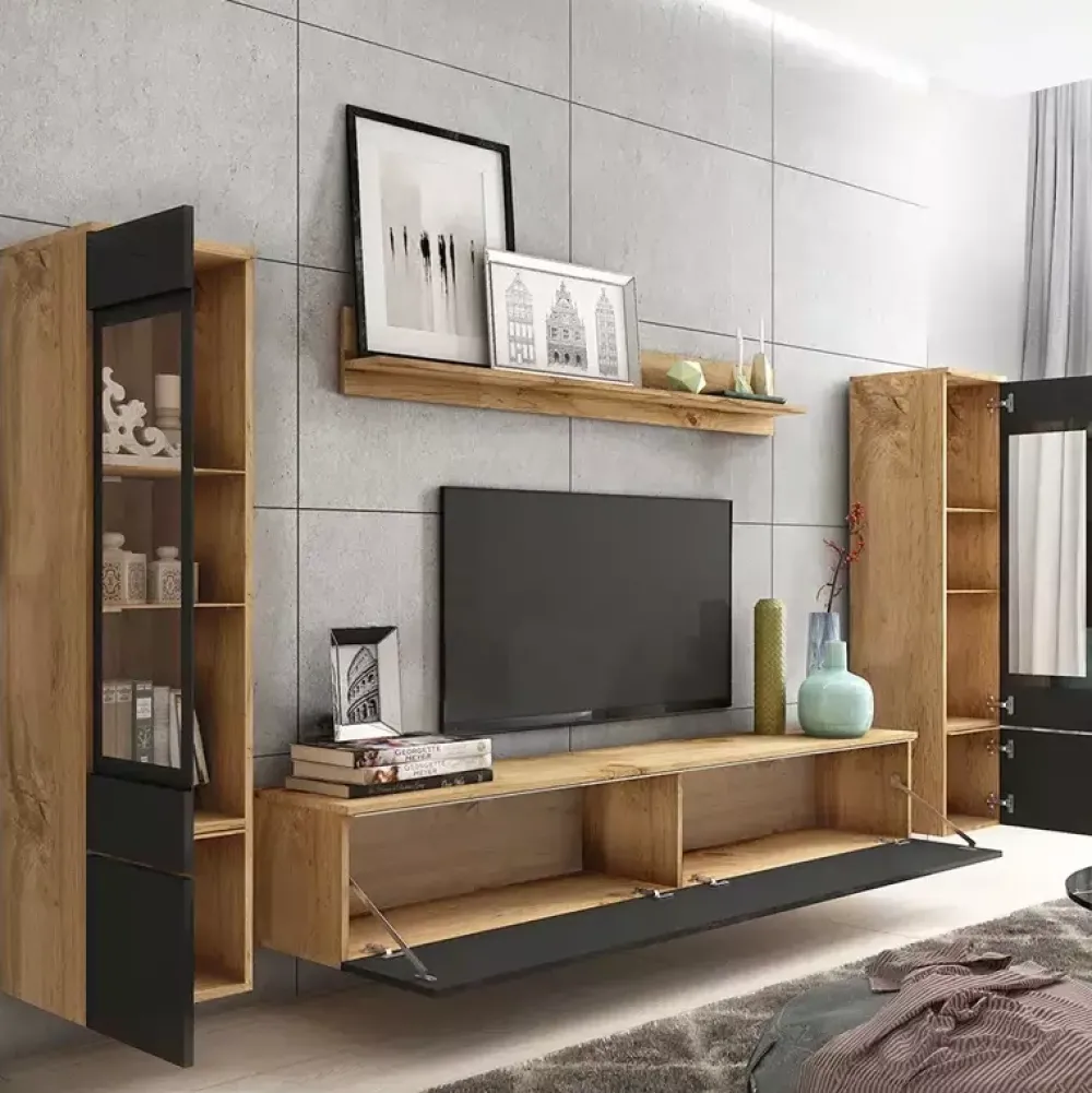 Meblościanki>BRATEX Meblościanka do salonu VELLORE XL