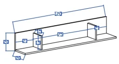 Meble Dla Dzieci|Zestawy Mebli Dziecięcych></noscript>DOMEL Meblościanka dziecięca z biurkiem NICO