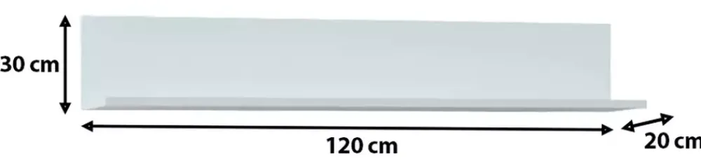 Meblościanki>Meblohand Meblościanka Komoda RTV Witryna Cube XL biała biały