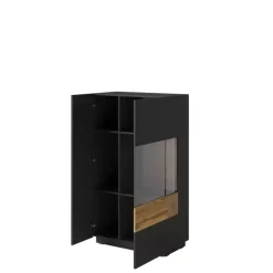 Zestawy Mebli Do Salonu|Meblościanki></noscript>Helvetia Meblościanka w białym połysku 280 cm KOBE