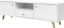 Szafki Rtv>Stolar Minimalistyczna szafka RTV do salonu 160 cm SELMA