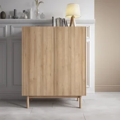 Zestawy Mebli Do Salonu></noscript>PIASKI Modułowe meble do salonu dąb riviera BURGOS