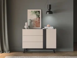 Meble Dla Dzieci|Zestawy Mebli Do Salonu>ML Meble Młodzieżowa komoda 120 cm FERIO kompaktowa w stylu nowoczesnym