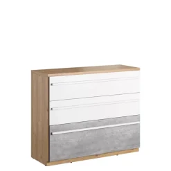 Zestawy Mebli Młodzieżowych|Komody>lenart. Młodzieżowa komoda z szufladami 110 cm PLANO