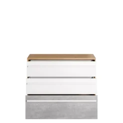 Zestawy Mebli Młodzieżowych|Komody>lenart. Młodzieżowa komoda z szufladami 110 cm PLANO