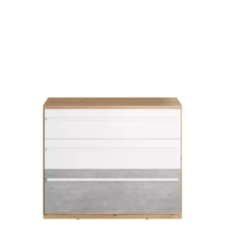 Zestawy Mebli Młodzieżowych|Komody></noscript>lenart. Młodzieżowa komoda z szufladami 110 cm PLANO