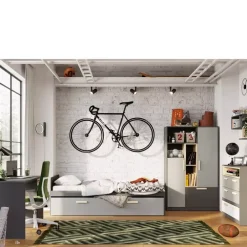 Zestawy Mebli Młodzieżowych|Komody></noscript>lenart. Młodzieżowa komoda z szufladami 100 cm POK