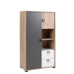 Zestawy Mebli Młodzieżowych|Meblościanki></noscript>JUREK Młodzieżowa meblościanka z biurkiem CAMERUN