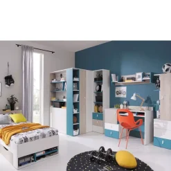 Meble Dla Dzieci|Zestawy Mebli Młodzieżowych>MEBLAR Młodzieżowa szafa narożna garderoba PRESSCOT