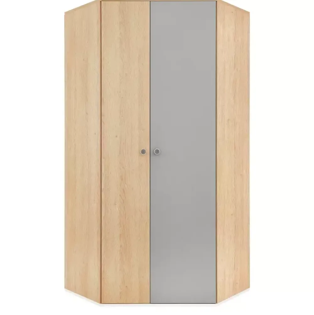 Zestawy Mebli Młodzieżowych|Szafy Dwudrzwiowe>MEBLAR Młodzieżowa szafa narożna PATHE