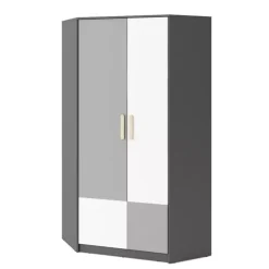 Meble Dla Dzieci|Meble Młodzieżowe>lenart. Młodzieżowa szafa narożna z półkami 95 cm POK