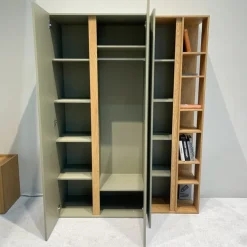 Meble Dla Dzieci|Meble Młodzieżowe></noscript>MEBLAR Młodzieżowa szafa uchylna 90 cm z półkami i drążkiem LISSARO