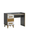 Biurka|Zestawy Mebli Młodzieżowych>DOLMAR Młodzieżowe biurko komputerowe z szufladami 120 cm WARSAW