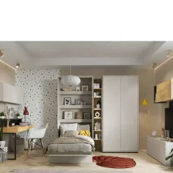 Biurka|Meble Młodzieżowe></noscript>lenart. Młodzieżowe biurko z szufladami 150 cm loft TEEN FLEX