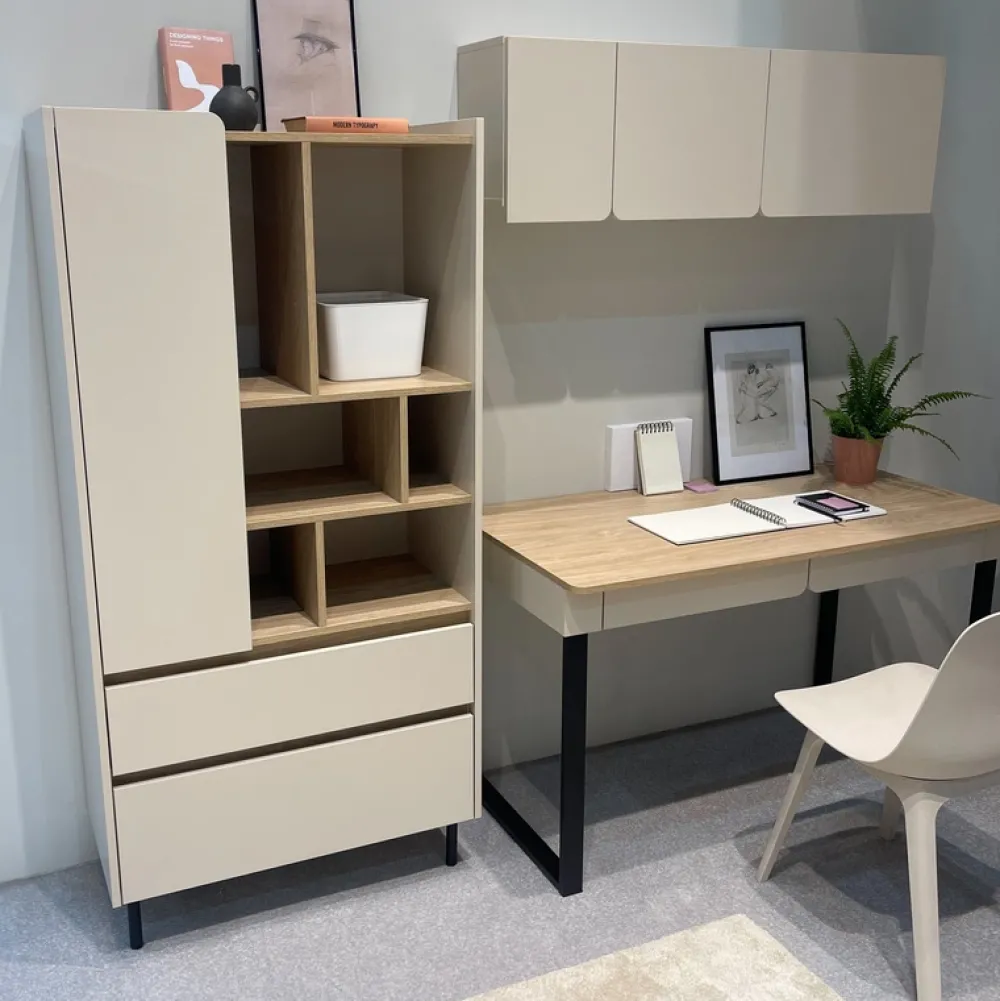 Biurka|Meble Dla Dzieci>MEBLAR Młodzieżowe biurko z szufladami 125x63 cm nowoczesne LISSARO