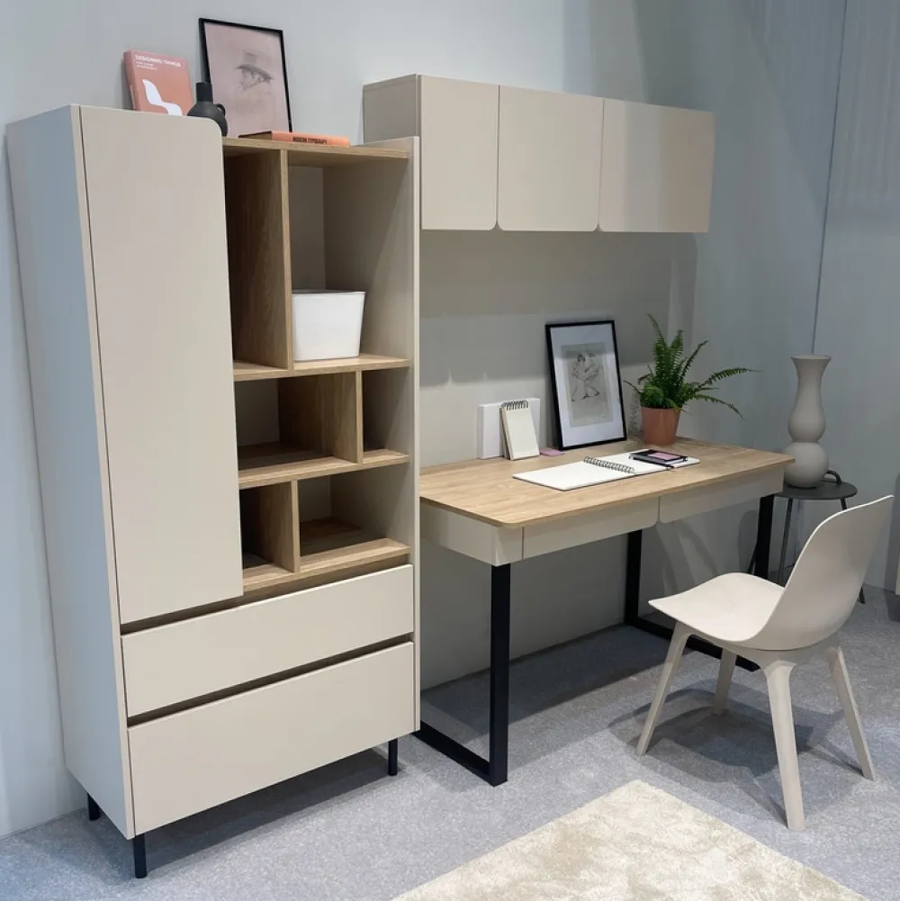 Biurka|Meble Dla Dzieci>MEBLAR Młodzieżowe biurko z szufladami 125x63 cm nowoczesne LISSARO