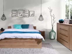 Łóżka Młodzieżowe|Łóżka Małżeńskie>MARIDEX Młodzieżowe łóżko w stylu nowoczesnym 160x200 cm COSTA