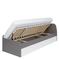 Łóżka Z Zagłówkiem|Łóżka Z Pojemnikiem>MARIDEX Młodzieżowe łóżko z pojemnikiem i stelażem ZENTO 80x200 cm
