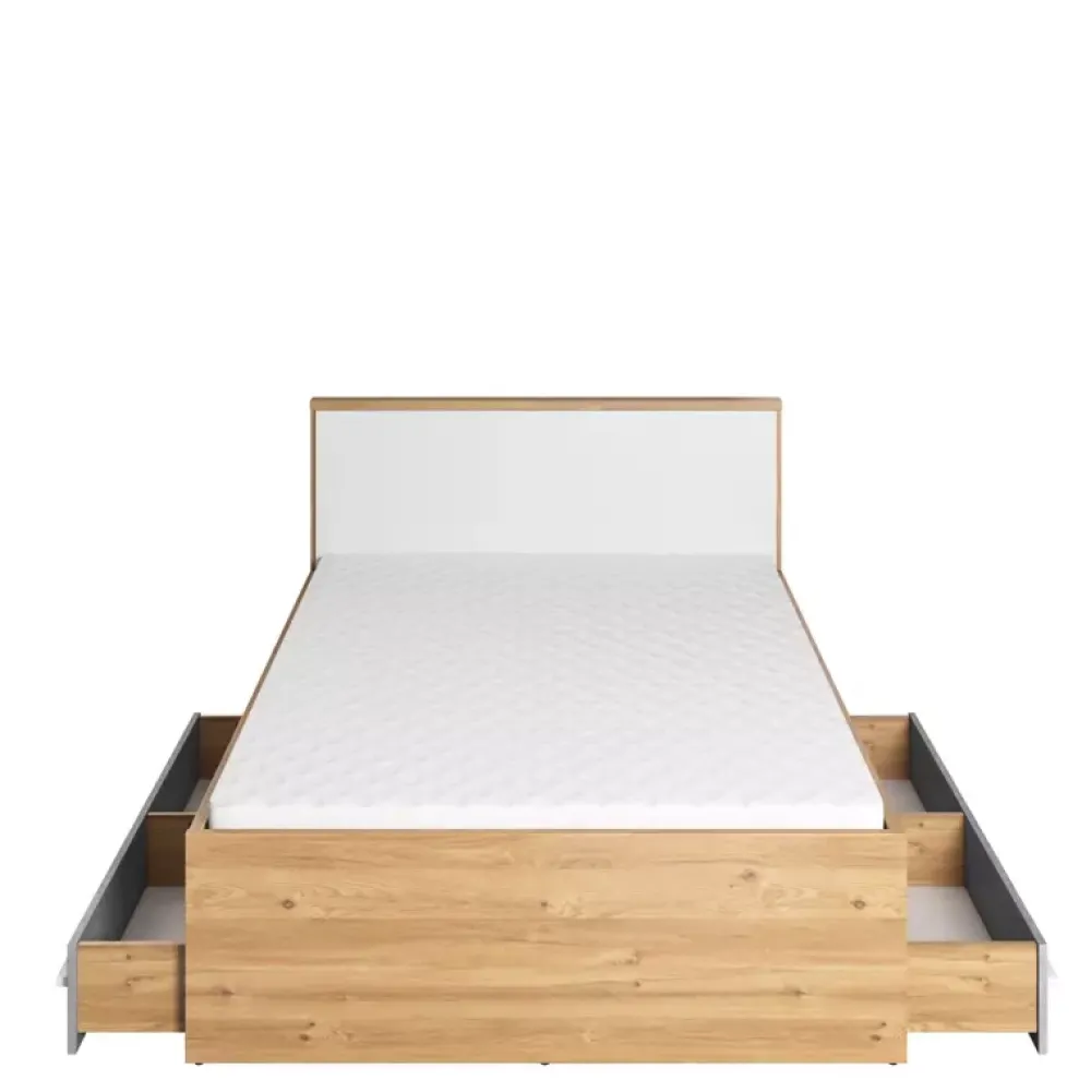 Meble Młodzieżowe|Łóżka Młodzieżowe>lenart. Młodzieżowe łóżko ze stelażem 120x200 cm PLANO