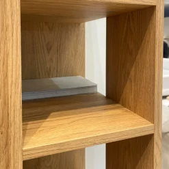 Meble Młodzieżowe|Regały Na Książki></noscript>MEBLAR Młodzieżowy regał 80 cm na książki do pokoju nastolatka LISSARO