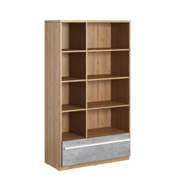 Zestawy Mebli Młodzieżowych>lenart. Młodzieżowy regał na książki z szufladą PLANO