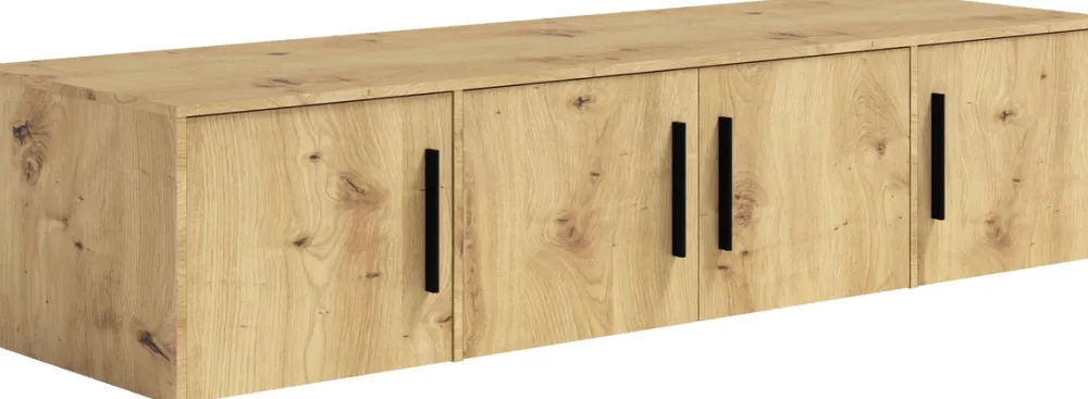 Akcesoria Do Szaf|Akcesoria Do Szaf>GiB Meble Nadstawka do szafy czterodrzwiowej 197 cm MAXIDO dąb artisan