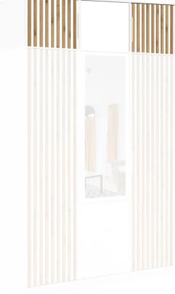 Pozostałe|Akcesoria Do Szaf>Stolar Nadstawka do szafy trzydrzwiowej 150 cm BILL biała