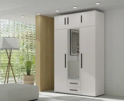 Akcesoria Do Szaf|Akcesoria Do Szaf></noscript>GiB Meble Nadstawka do szafy trzydrzwiowej 150 cm MAXIDO kaszmir