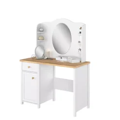 Zestawy Mebli Młodzieżowych>lenart. Nadstawka na biurko z lustrem toaletka STORY