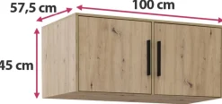 Akcesoria Do Szaf|Akcesoria Do Szaf></noscript>Stolar Nadstawka na szafę 100 cm KODA dąb artisan