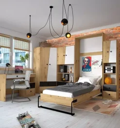 Zestawy Mebli Młodzieżowych></noscript>DOMEL Nadstawka półkotapczanu Dąb Artisan MONACO