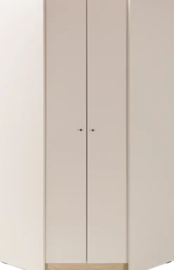 Meble Dla Dzieci|Meble Młodzieżowe></noscript>MEBLAR Narożna szafa uchylna do pokoju młodzieżowego 95x95 cm ALDENO beż piaskowy