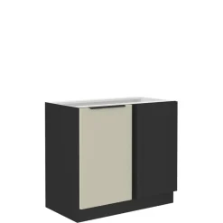 Meble Kuchenne>Lempert Narożna szafka kuchenna 105 cm ANES kaszmir