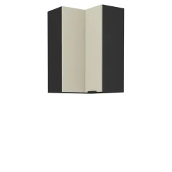 Meble Kuchenne>Lempert Narożna szafka wisząca 60x60 cm ANES kaszmir