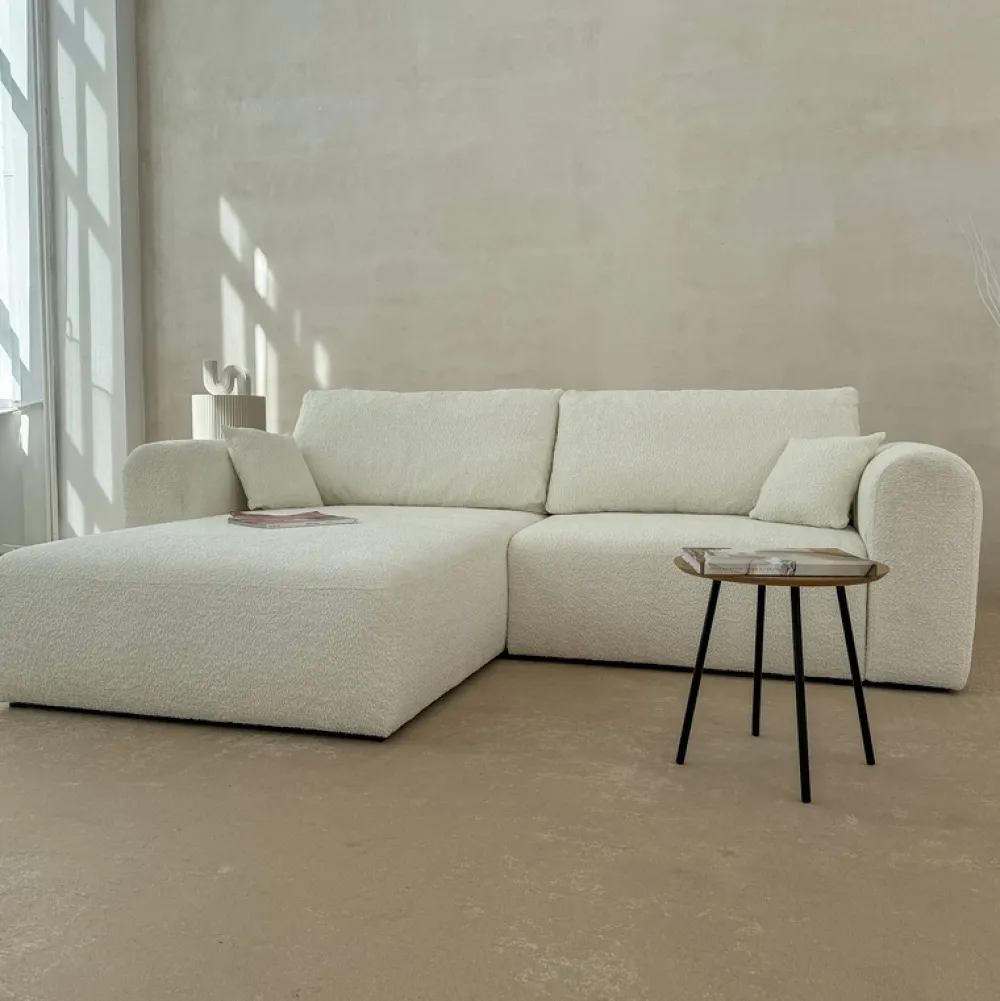 Narożniki>KENIX Narożnik do salonu z pojemnikiem na pościel i funkcją spania KORNEL