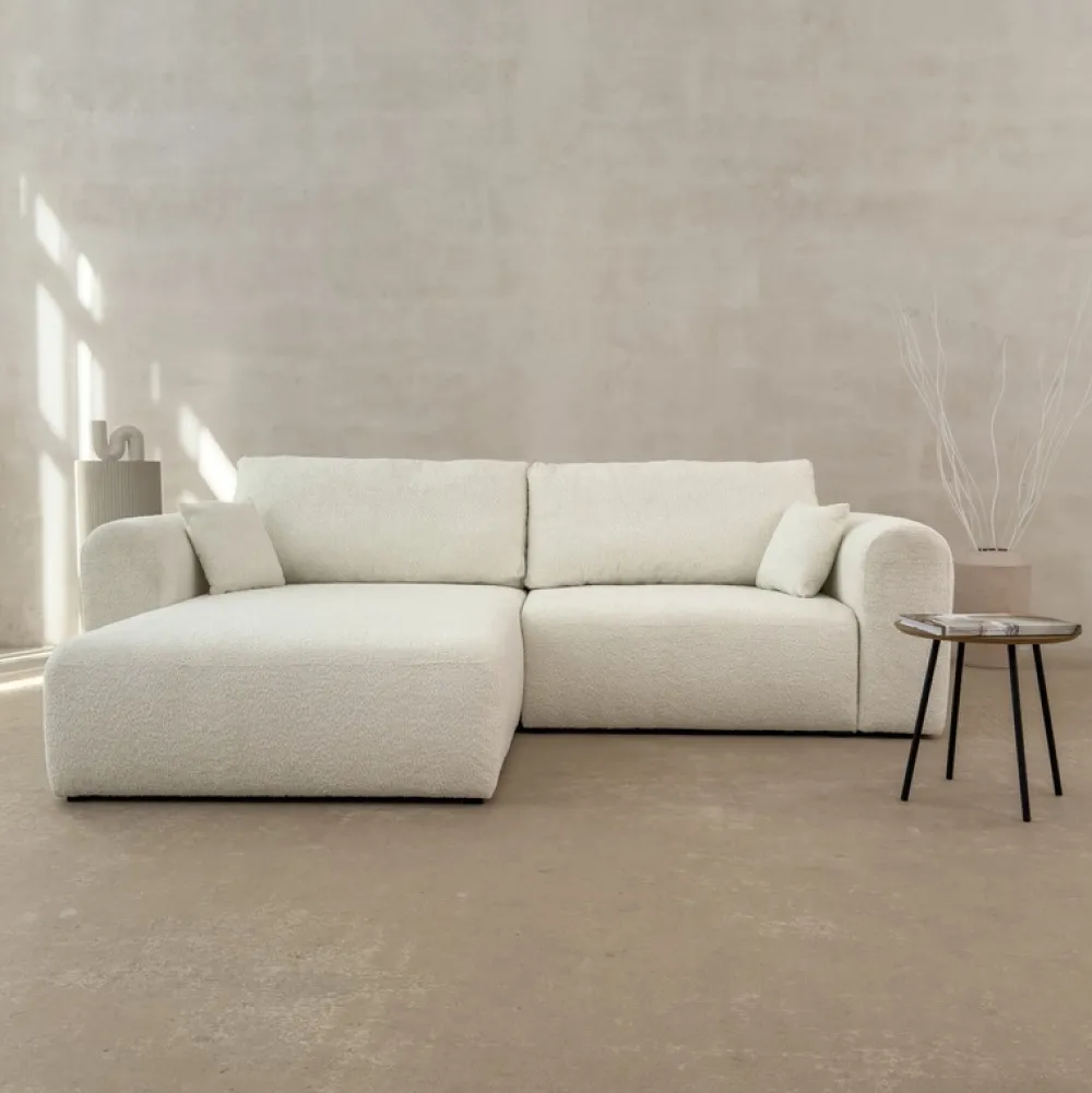 Narożniki>KENIX Narożnik do salonu z pojemnikiem na pościel i funkcją spania KORNEL