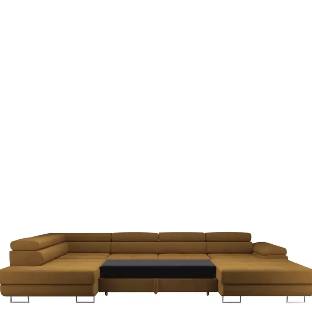 Narożniki>NEXT COLLECTION Narożnik U z funkcją spania KUNGO U