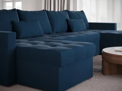 Narożniki></noscript>BROMARKT Narożnik U z funkcją spania HOT U