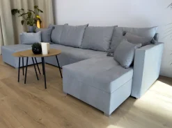 Narożniki></noscript>BROMARKT Narożnik U z funkcją spania HOT U