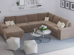 Narożniki></noscript>NEXT COLLECTION Narożnik wolnostojący w stylu nowoczesnym LETO monolith