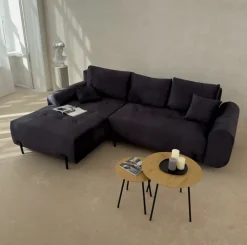 Meble Dla Dzieci|Meble Młodzieżowe></noscript>BROMARKT Narożnik z funkcją spania do salonu ARCO butelkowa zieleń