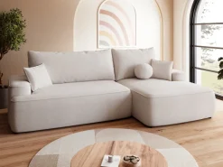 Meble Dla Dzieci|Meble Młodzieżowe>BROMARKT Narożnik z funkcją spania i pojemnikiem na pościel CARMELLO