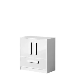 Zestawy Mebli Dziecięcych|Komody></noscript>DOMEL Niska nowoczesna komoda z szufladą GULIVER