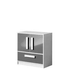 Zestawy Mebli Dziecięcych|Komody></noscript>DOMEL Niska nowoczesna komoda z szufladą GULIVER